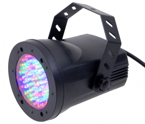 Flash PAR 36 LED reflektor czarny