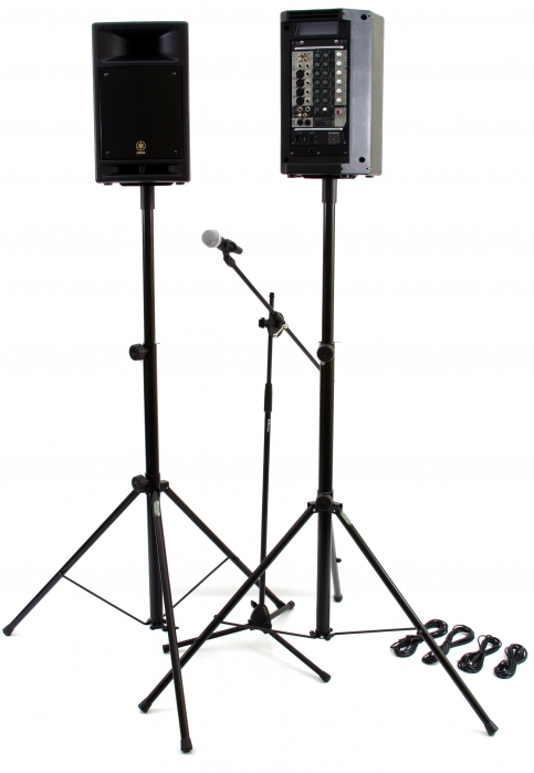 Yamaha Stagepas 300 SET 1 zestaw nag�o�n. 2x150W