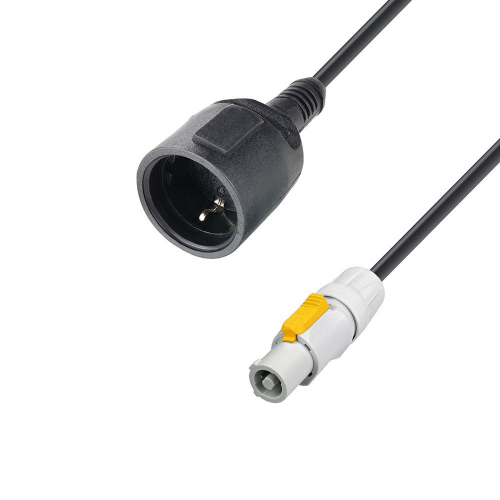 Adam Hall Cables 8101 KF 0150 PCON 1 5 m przedłużacz z gumową osłoną