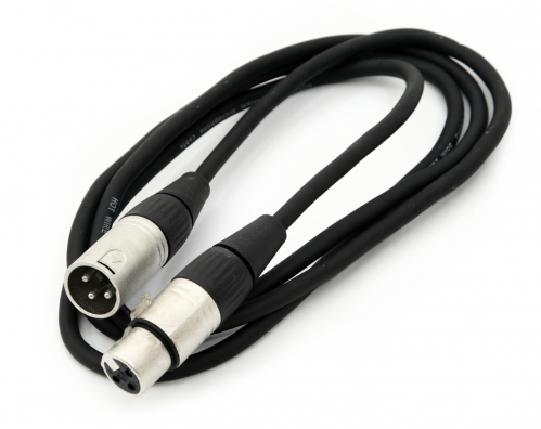 Hot-Wire-Kabel-XLR-meski-XLR-zenski-15-m Gewa 954240 Kabel XLR męski - XLR żeński 1,5m