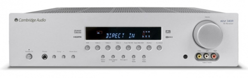 Cambridge Audio Azur 340R amplituner 5.1 HDMI, srebrny