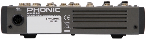 Phonic AM220 mikser dźwięku Phonic AM220 mikser dźwięku