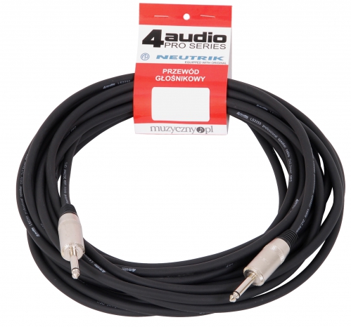 4Audio LS2250 10m przew�d g�o�nikowy 2x2,5mm z Jackiem (TS)