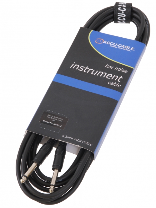 Accu Cable przew�d instrumentalny mono Jack-Jack 6.3mm 5m