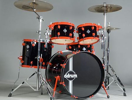 DDrum-Diablo-1-zestaw-perkusyjny-czarno-czerwony DDrum DIA-1 Blk/Rd zestaw perkusyjny