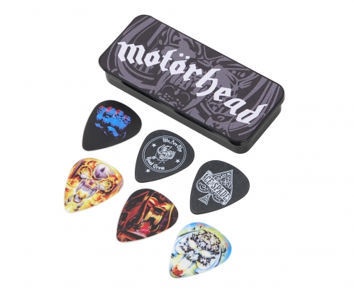 Dunlop MPHT03 MOTORHEAD 0,73mm zestaw kostek gitarowych 6 sztuk Dunlop MPHT03 MOTORHEAD 0,73mm zestaw kostek gitarowych 6 sztuk