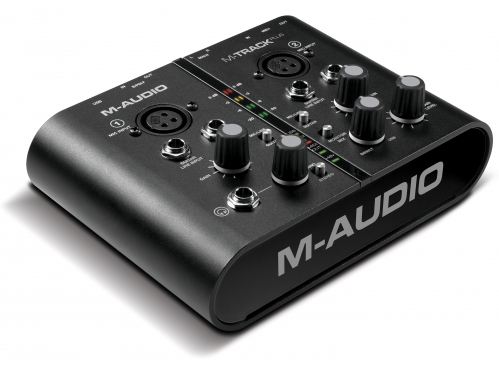 M-Audio M Track Plus interfejs audio USB w zestawie oprogramowanie Ignite oraz Pro Tools Express z kluczem iLok 2 USB