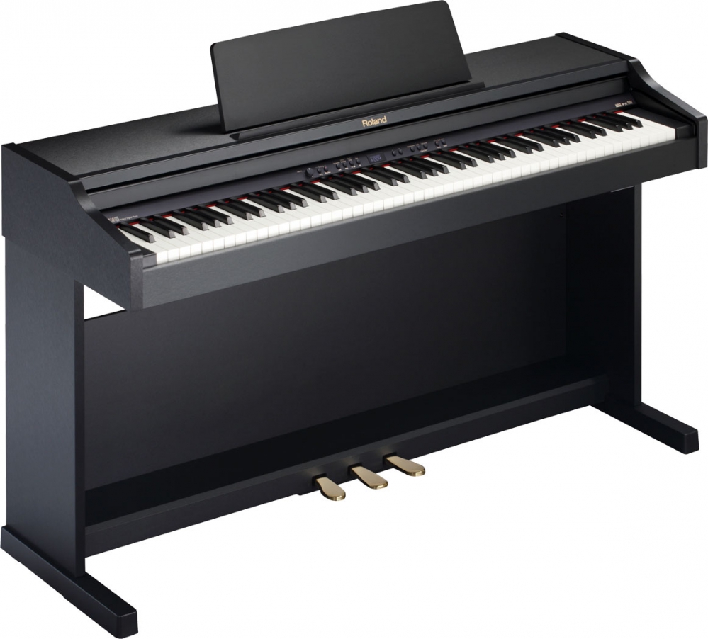 Roland RP 301R SB pianino cyfrowe z rytmami, czarne