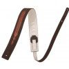 Gibson BL020 Brushed Leather Strap brown/cognac, pasek gitarowy skórzany Gibson BL020 Brushed Leather Strap brown/cognac, pasek gitarowy skórzany