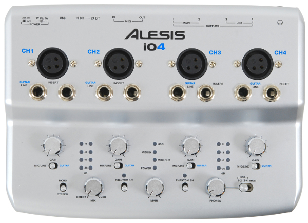 Alesis iO4 interfejs audio USB