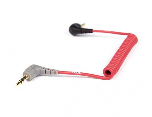 Rode SC7 kabel TRS 3.5mm przejciwka gniazdo TRRS-jack TRS 3.5mm do podczenia mikrofonu VideoMic GO i VideoMicro do iPhone i iPad