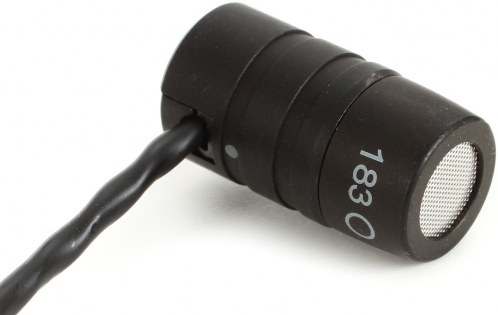 Shure WL-183 mikrofon przypinany, dookolny, zcze TA4F, czarny, do nadajnikw osobistych