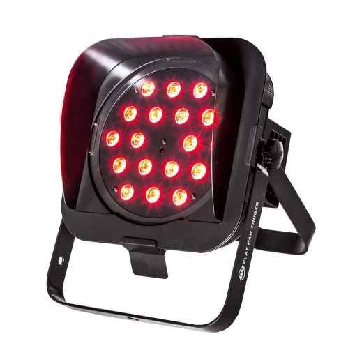American DJ Flat PAR TRI18X - reflektor LED RGB  czarny paski 18 x 3W TRILED