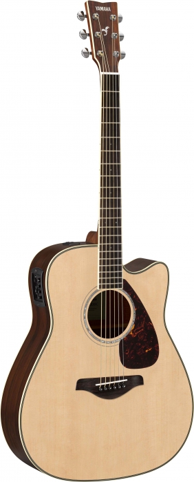 Yamaha FGX 830 C NT gitara elektroakustyczna, solid top, cutaway, natural