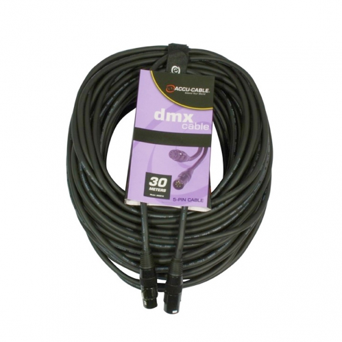 Accu Cable przewd DMX 5pin 110 Ohm 30m