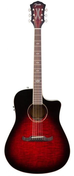 Fender T-Bucket 300 CE FLM MPL TCS Gitara Elektroakustyczna - Cena ...