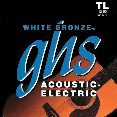 GHS White Bronze struny do gitary elektroakustycznej, Alloy 52, True Light, .012-.050