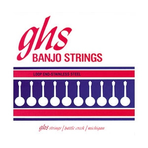 GHS Tenor struny do banjo tenorowego, 4-str. Loop End, Phosphor Bronze, Light, .009-.028