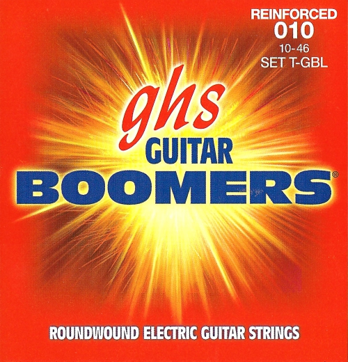 GHS Reinforced Guitar Boomers struny do gitary elektrycznej, Light, .010-.046