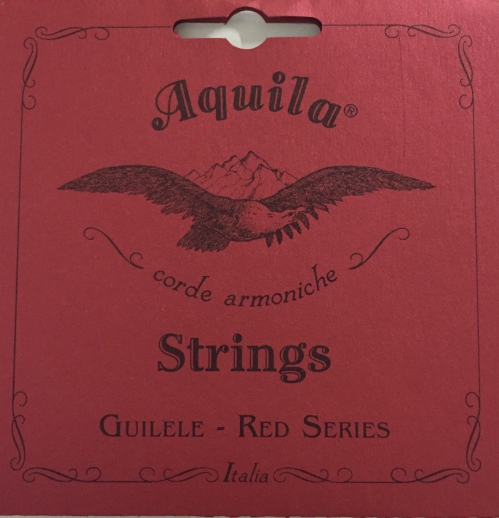 Aquila Guilele/Guitalele 153C Set Red Series E Tuning, e-a-d-G-B-E struny do guitalele