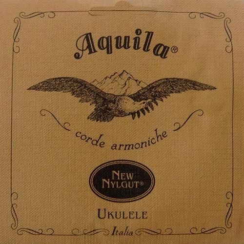 Aquila BioNylon Nylgut Ukulele single, Soprano, 4th low-G, powlekana