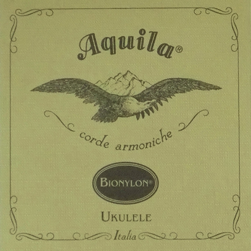 Aquila BioNylon Nylgut Ukulele single, Tenor, 4th low-G, powlekana