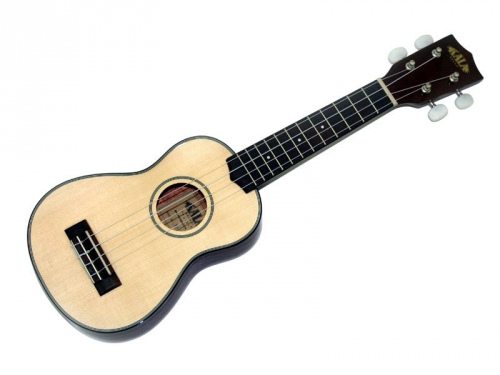 Kala Solid Spruce Top ukulele sopranowe z pokrowcem
