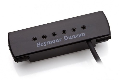 Seymour Duncan WOODY XL BLK Woody XL Hum Cancelling, with adjustable Pole Pieces przetwornik do gitary akustycznej, kolor czarny