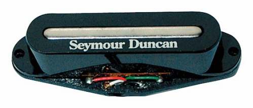 Seymour Duncan STK S2B BLK Hot Stack Strat, przetwornik do gitary elektrycznej do montau przy mostku, kolor czarny