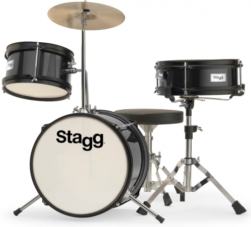 Stagg TIM-J 3/12 BK akustyczny zestaw perkusyjny