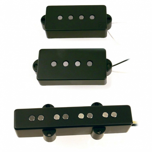 Nordstrand Pickup Set NP4V + NJ4 70Â´s Bridge position, 4 Strings zestaw przetwornikw do gitary