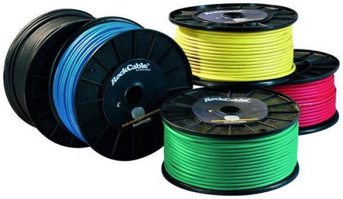 RockCable przewd mikrofonowy  - Cable Roll, diameter 7 mm, 100 m / 328 ft., green