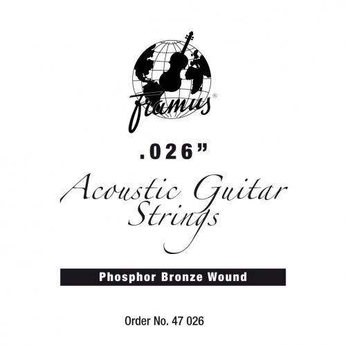 Framus Phosphor Bronze Single String 026 wound struna pojedyncza