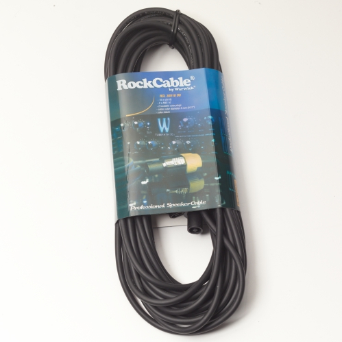 RockCable przewd gonikowy - lockable coaxial plug, 2-pin, 15 m / 49.2 ft
