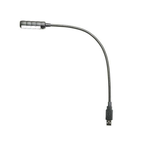 Adam Hall Stands SLED 1 ULTRA USB - Lampka USB z wysignikiem typu ?gsia szyja″ i 4 diodami LED COB