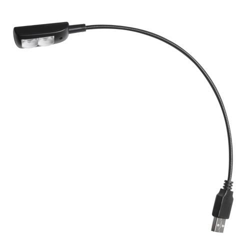 Adam Hall Stands SLED 1 USB PRO - Lampka USB z wysignikiem typu ?gsia szyja″ i 2 diodami LED