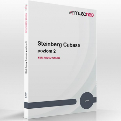 Musoneo Steinberg Cubase Poziom 2 - kurs video PL, wersja elektroniczna