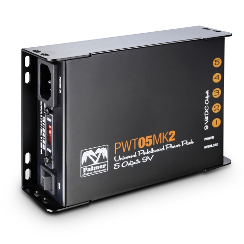 Palmer MI PWT 05 MK 2 uniwersalny zasilacz sieciowy 9V do pedalboardw, 5 wyj