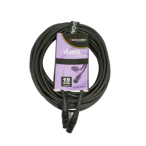 Accu Cable przewd DMX 5pin 110 Ohm 15m