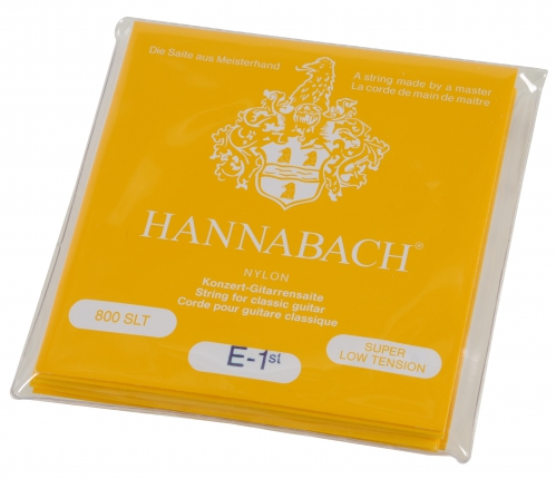 Hannabach (652357) E800 SLT struny do gitary klasycznej (super low) ? komplet