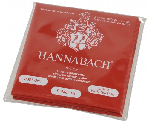 Hannabach (652397) E800 SHT struny do gitary klasycznej (super high) ? Komplet