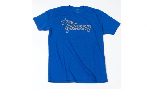 Gibson Star T Blue Large koszulka