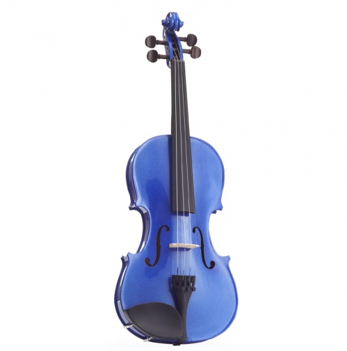 Stentor 1401ABA skrzypce 4/4 Harlequin, zestaw, niebieski