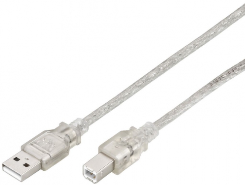 Monacor USB 203AB kabel USB 2.0, 3m