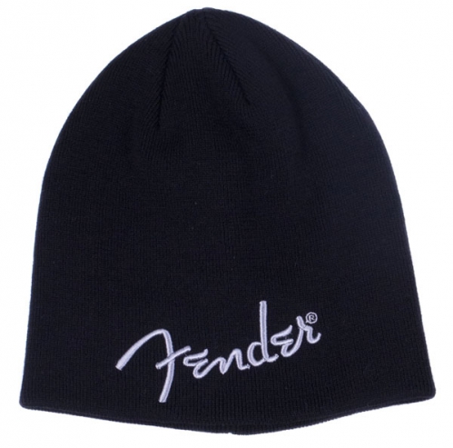 Fender Logo Beanie, Black, One Size czapka
