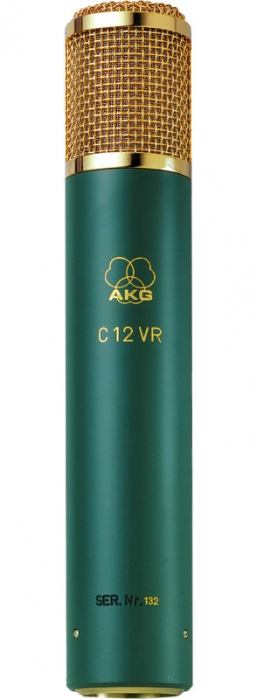 AKG C12VR+ mikrofon pojemnociowy lampowy z zasilaczem N12VR