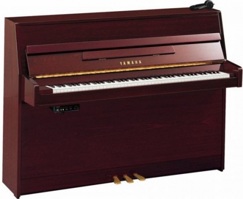 Yamaha b2 E PW pianino (113 cm), kolor orzech, poysk (Polished Walnut)