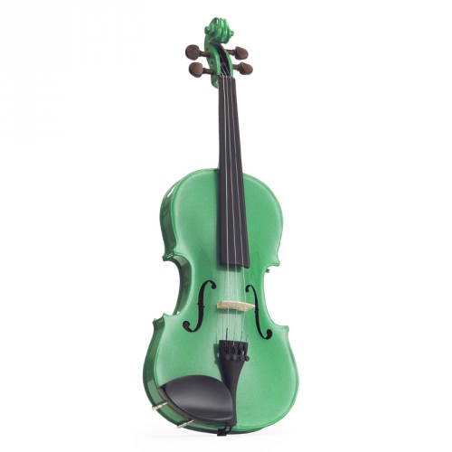 Stentor 1401SGA skrzypce 4/4 Harlequin, zestaw, zielone