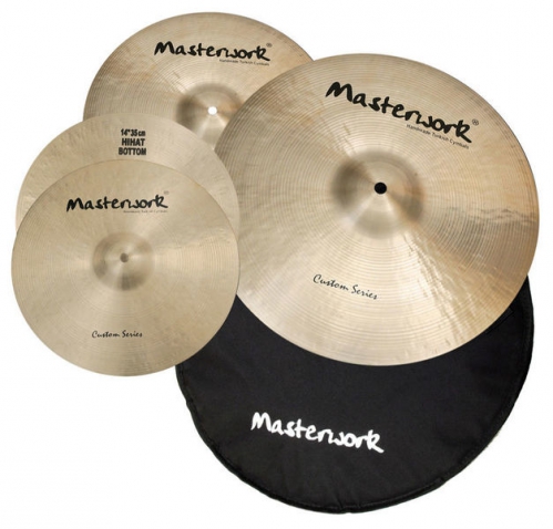 Masterwork Custom Cymbal Set HH14,C16,R20 zestaw talerzy perkusyjnych