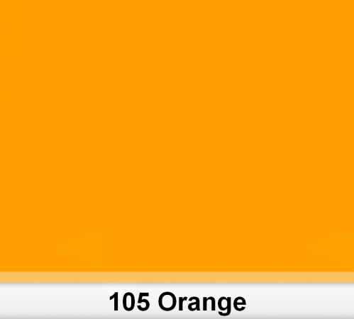 Lee 105 Orange filtr barwny folia - arkusz 25 x 25 cm